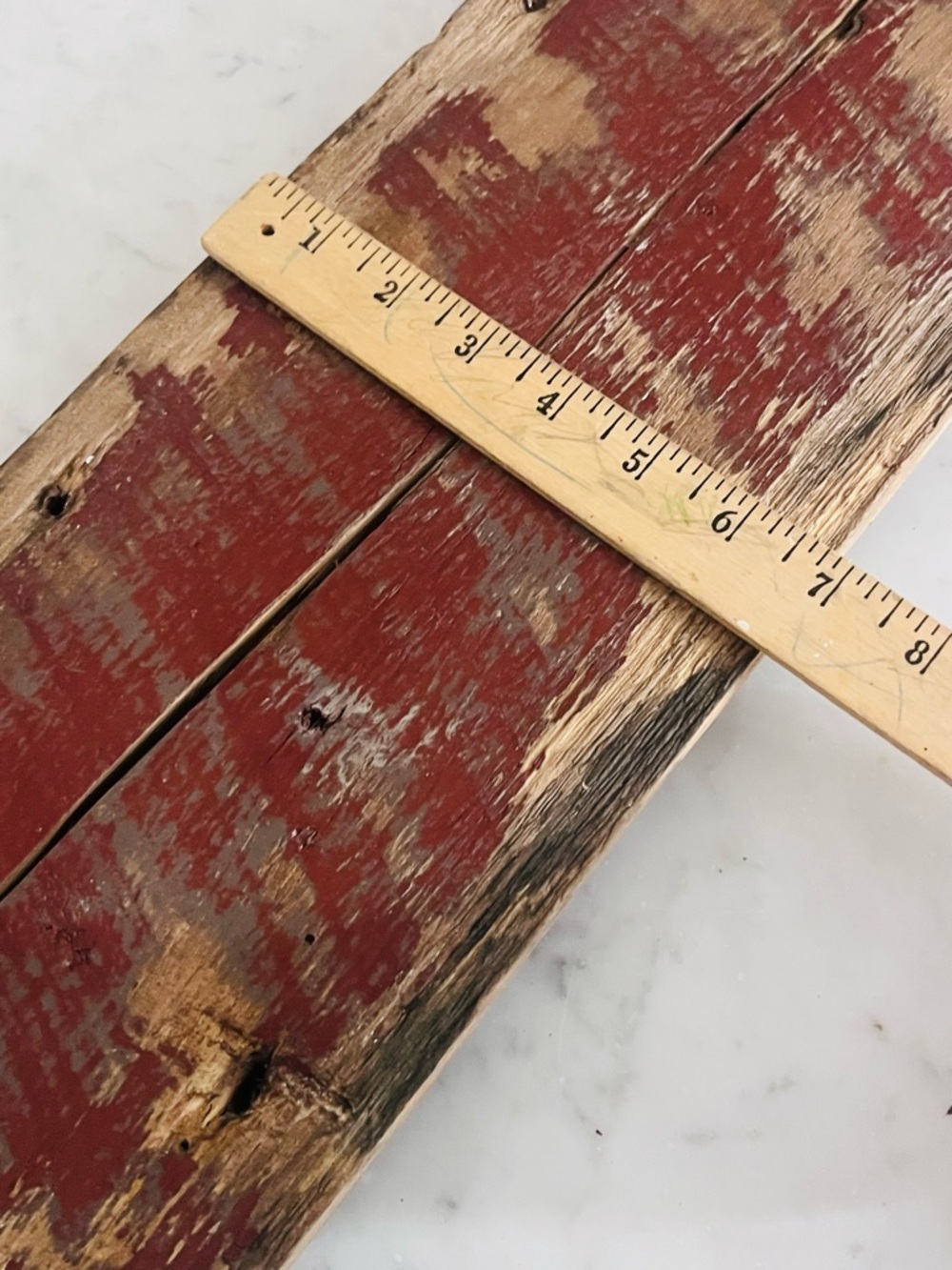 Rustic Barn Wood Raised Tray Serving Decor Display Candle Vanity Plank Handmade - Picture 9 of 11